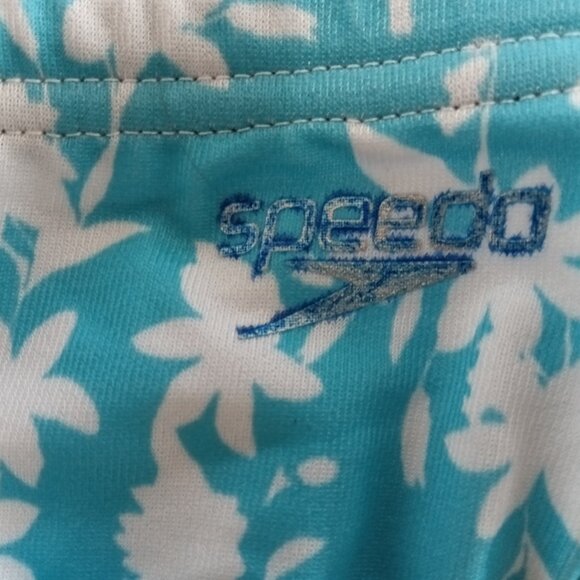 SPEEDO SWIM BRIEF, SIZE 32", BLUE PATTERN - (*) Pre-owned - Picture 4 of 7
